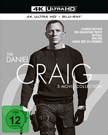 007 James Bond The Daniel Craig Collection [5xBlu-Ray 4K]+[5xBlu-Ray]