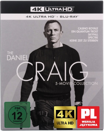 007 James Bond The Daniel Craig Collection [5xBlu-Ray 4K]+[5xBlu-Ray]