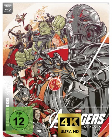 Avengers: Age of Ultron (Avengers: Czas Ultrona) (steelbook) [Blu-Ray 4K]+[Blu-Ray]