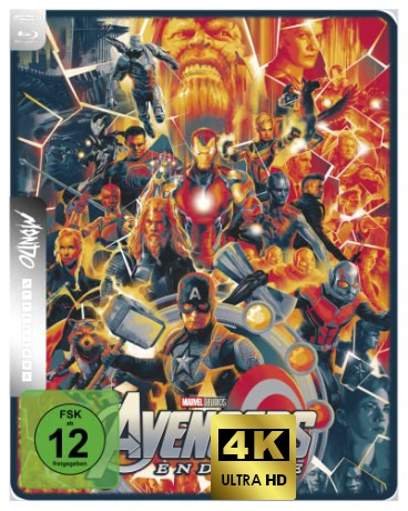 Avengers: Endgame (Avengers: Koniec gry) (steelbook) [Blu-Ray 4K]+[Blu-Ray]