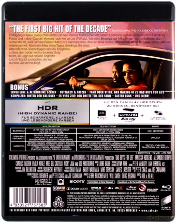 Bad Boys for Life [Blu-Ray 4K]+[Blu-Ray]