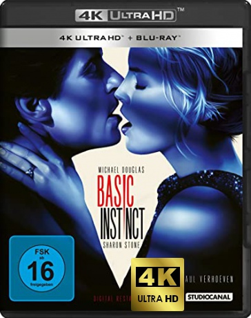 Basic Instinct (Nagi instynkt) [Blu-Ray 4K]+[Blu-Ray]