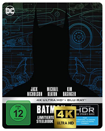 Batman (steelbook) [Blu-Ray 4K]+[Blu-Ray]
