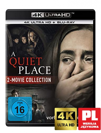 Ciche miejsce 1-2 [Blu-Ray 4K]+[Blu-Ray]