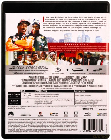 Coming to America (Książę w Nowym Jorku) [Blu-Ray 4K]+[Blu-Ray]