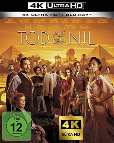 Death on the Nile (Śmierć na Nilu) [Blu-Ray 4K]+[Blu-Ray]