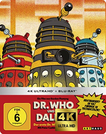 Dr. Who and the Daleks (Doktor Who i Dalekowie) (steelbook) [Blu-Ray 4K]+[Blu-Ray]