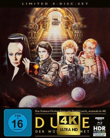 Dune (Diuna) [Blu-Ray 4K]+[Blu-Ray]