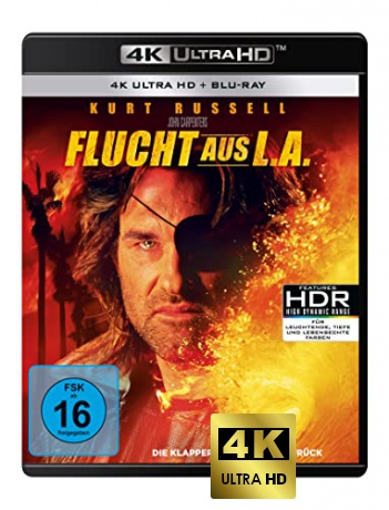 Escape from L.A. (Ucieczka z Los Angeles) [Blu-Ray 4K]+[Blu-Ray]