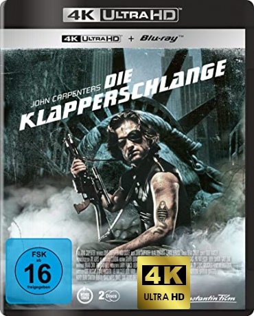 Escape from New York (Ucieczka z Nowego Jorku) [Blu-Ray 4K]+[Blu-Ray]