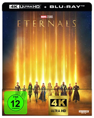 Eternals (steelbook) [Blu-Ray 4K]+[Blu-Ray]