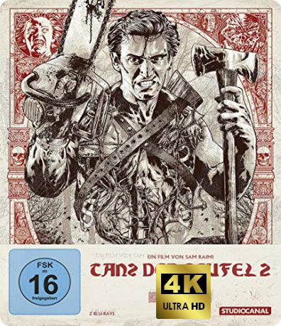 Evil Dead II (Martwe zło 2) (steelbook) [Blu-Ray 4K]+[Blu-Ray]