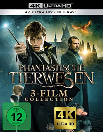 Fantastic Beasts 1-3 [3xBlu-Ray 4K]+[3xBlu-Ray]