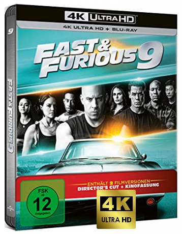 Fast & Furious 9 (Szybcy i wściekli 9) (steelbook) [Blu-Ray 4K]+[Blu-Ray]