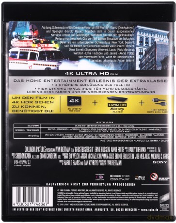 Ghostbusters II (Pogromcy duchów II) [Blu-Ray 4K]
