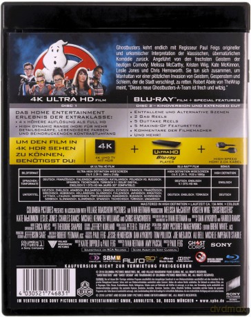 Ghostbusters. Pogromcy duchów [Blu-Ray 4K]+[Blu-Ray]
