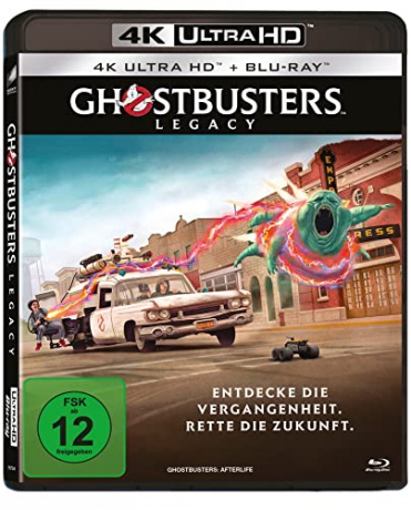 Ghostbusters: Afterlife (Pogromcy duchów. Dziedzictwo) [Blu-Ray 4K]+[Blu-Ray]