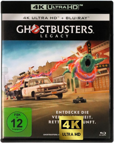 Ghostbusters: Afterlife (Pogromcy duchów. Dziedzictwo) [Blu-Ray 4K]+[Blu-Ray]