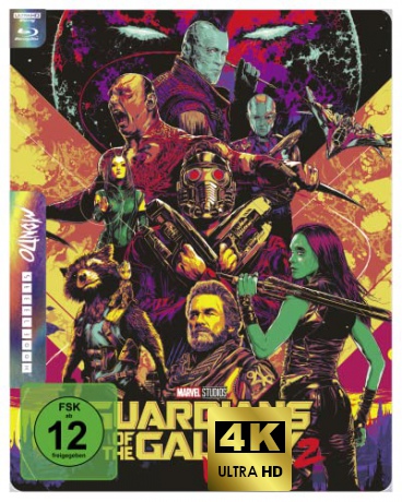 Guardians of the Galaxy Vol. 2 (Strażnicy Galaktyki vol. 2) (steelbook) [Blu-Ray 4K]+[Blu-Ray]