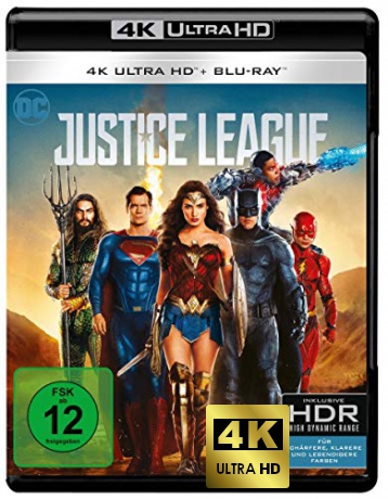 Justice League (Liga Sprawiedliwości) [Blu-Ray 4K]+[Blu-Ray]