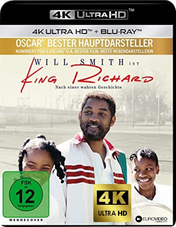 King Richard (King Richard: Zwycięska rodzina) [Blu-Ray 4K]+[Blu-Ray]