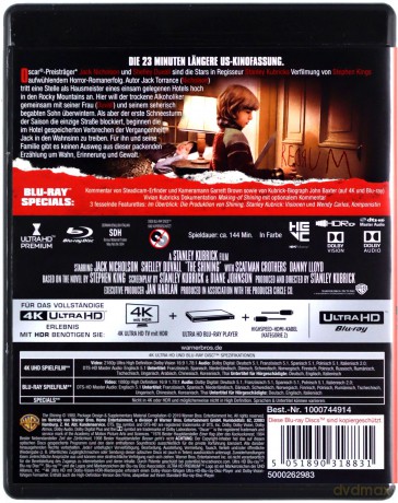 Lśnienie [Blu-Ray 4K]+[Blu-Ray]