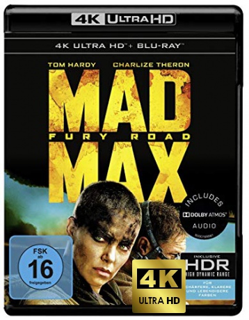 Mad Max: Fury Road (Mad Max: Na drodze gniewu) [Blu-Ray 4K]+[Blu-Ray]