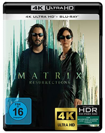 Matrix: Zmartwychwstania (Matrix: Zmartwychwstania) [Blu-Ray 4K]+[Blu-Ray]