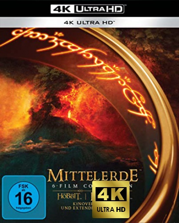 Mittelerde 6-Film Collection [6xBlu-Ray 4K]+[6xBlu-Ray]