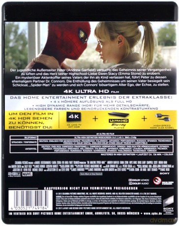 Niesamowity Spider-Man [Blu-Ray 4K]+[Blu-Ray]