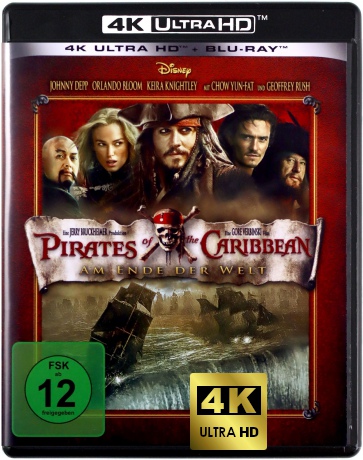 Pirates of the Caribbean: At World's End (Piraci z Karaibów: Na krańcu świata) [Blu-Ray 4K]+[Blu-Ray]