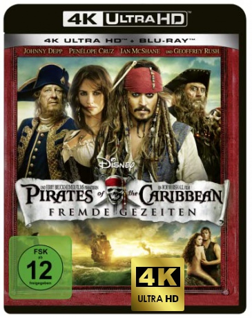 Pirates of the Caribbean: On Stranger Tides (Piraci z Karaibów: Na nieznanych wodach) [Blu-Ray 4K]+[Blu-Ray]