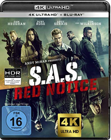 SAS: Red Notice (SAS: Zamach w Eurotunelu) [Blu-Ray 4K]+[Blu-Ray]