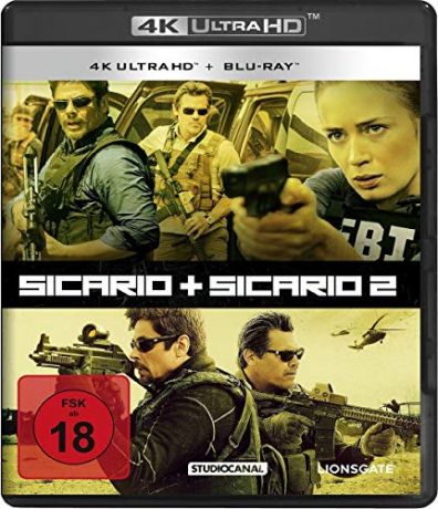 Sicario 1-2 [2xBlu-Ray 4K]+[2xBlu-Ray]
