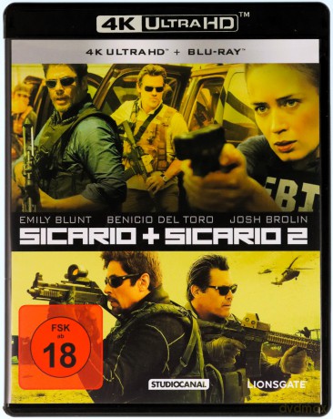 Sicario 1-2 [2xBlu-Ray 4K]+[2xBlu-Ray]