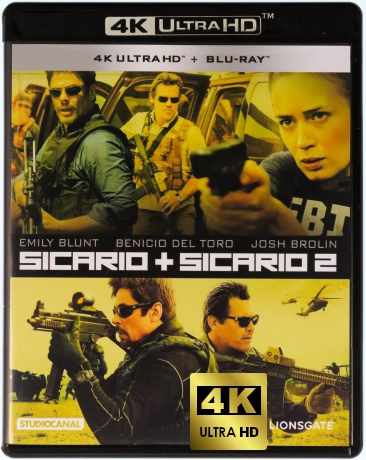 Sicario 1-2 [2xBlu-Ray 4K]+[2xBlu-Ray]