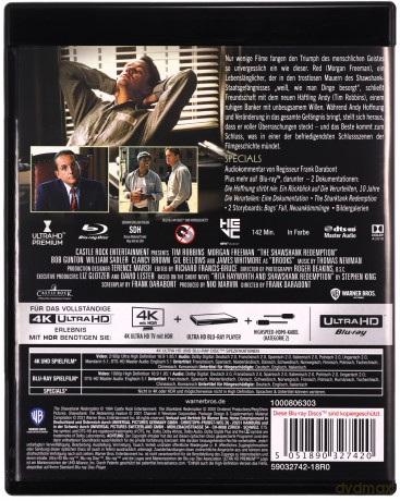 Skazani na Shawshank [Blu-Ray 4K]+[Blu-Ray]