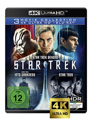 Star Trek: 3-Movie Collection [3xBlu-Ray 4K]+[3xBlu-Ray]