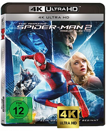 The Amazing Spider-Man 2 (Niesamowity Spider-Man 2) [Blu-Ray 4K]+[Blu-Ray]