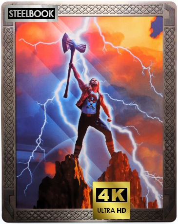 Thor: Love and Thunder (Thor: Miłość i grom) (steelbook) [Blu-Ray 4K]+[Blu-Ray]