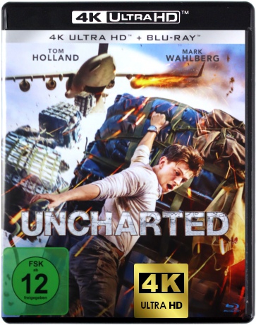 Uncharted [Blu-Ray 4K]+[Blu-Ray]