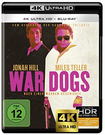 War Dogs (Rekiny wojny) [Blu-Ray 4K]+[Blu-Ray]
