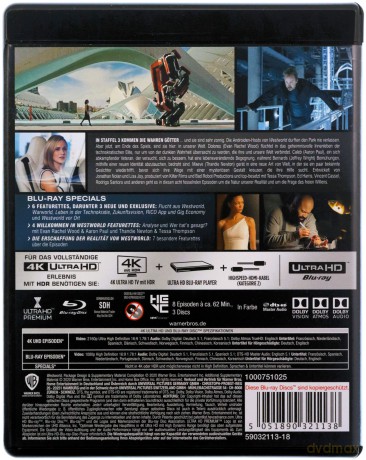 Westworld Season 3 [3xBlu-Ray 4K]+[3xBlu-Ray]