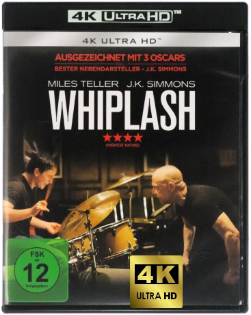 Whiplash [Blu-Ray 4K]+[Blu-Ray]