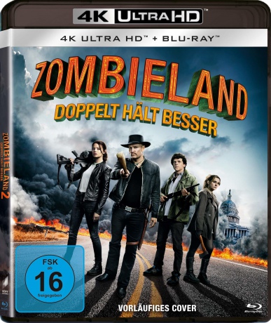Zombieland: Double Tap (Zombieland: Kulki w łeb) [Blu-Ray 4K]+[Blu-Ray]