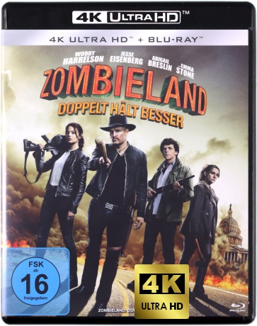 Zombieland: Double Tap (Zombieland: Kulki w łeb) [Blu-Ray 4K]+[Blu-Ray]