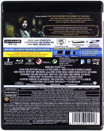Harry Potter and the Prisoner of Azkaban (Harry Potter i więzień Azkabanu) [Blu-Ray 4K]+[Blu-Ray]
