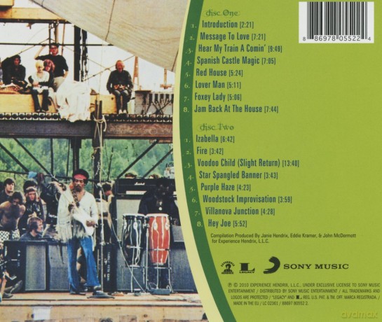 Jimi Hendrix: Live at Woodstock [2CD]