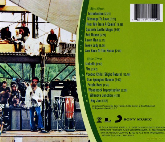 Jimi Hendrix: Live at Woodstock [2CD]