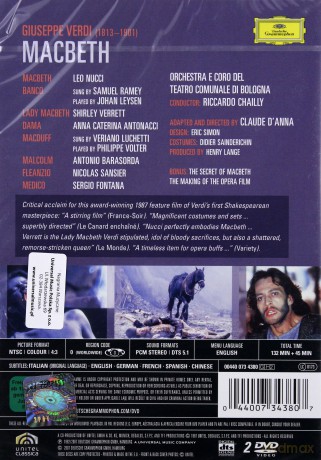 Chailly: Verdi:Macbeth [2DVD]